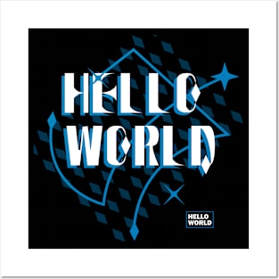 Hello World 02 Posters and Art